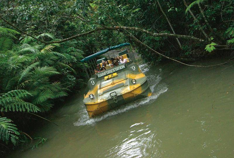 Try the Army Duck Rainforest Tour